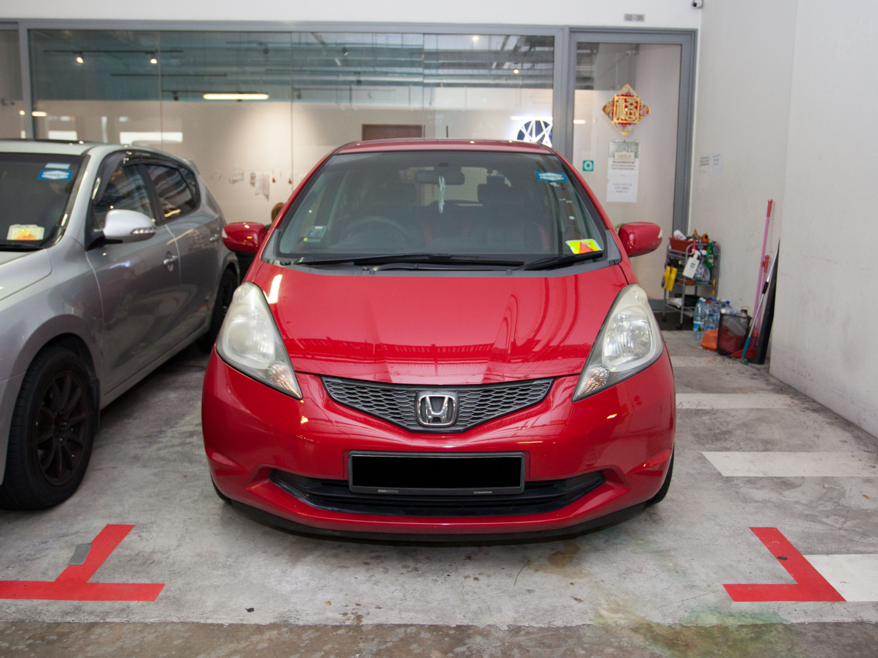 Honda Jazz 1.3A [Red] (For Rent)